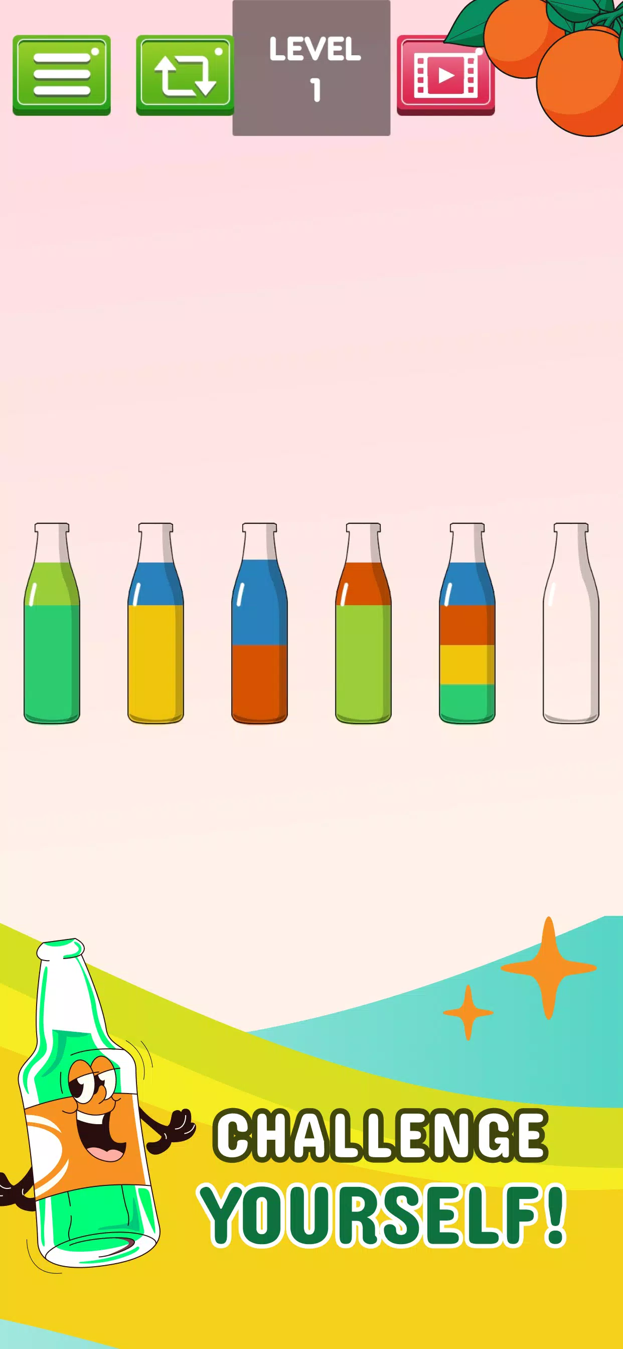 Soda Water Sort Puzzle: Color 스크린샷 2