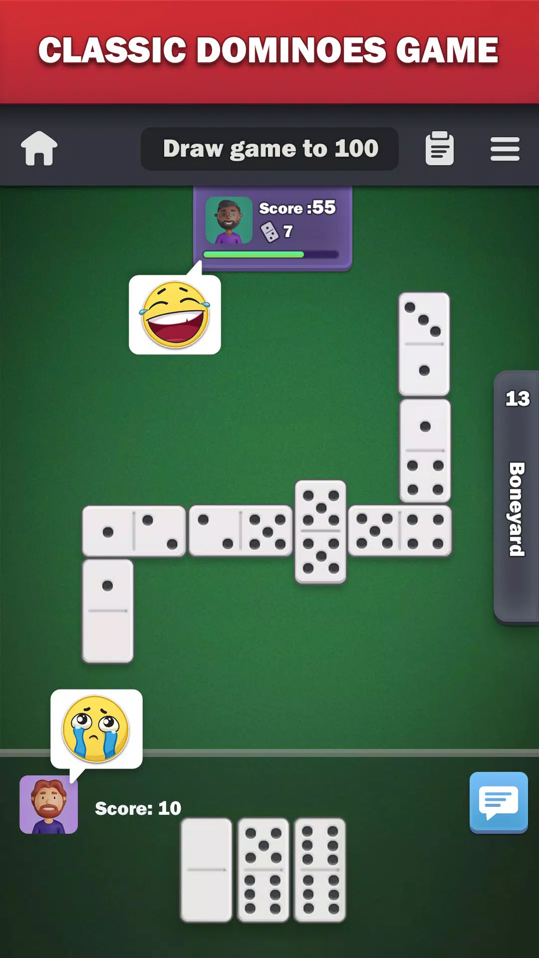 Dominoes online - play Domino! ဖန်သားပြင်ဓာတ်ပုံ 0