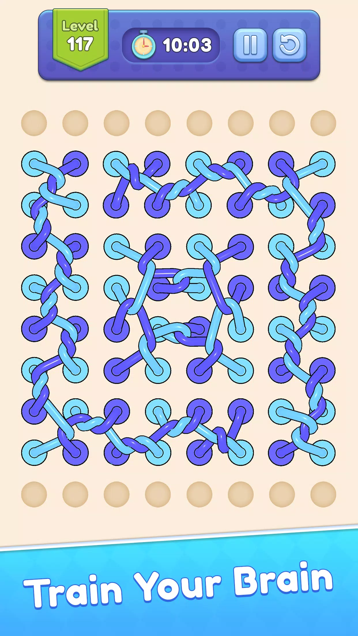 Tangle Out: Rope Puzzle Скриншот 2