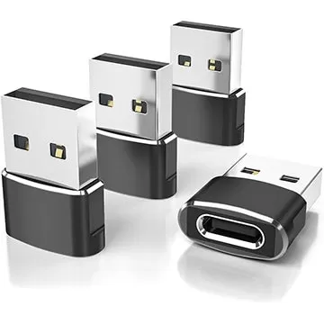 4-pakowe adaptery USB type-C teraz 4 USD