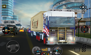 Euro Truck Transport Cargo Sim স্ক্রিনশট 2