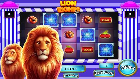 Lion Riches Slot 스크린샷 0