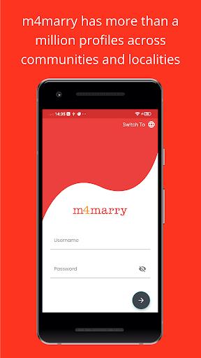 M4marry - Matrimony App 螢幕截圖 1