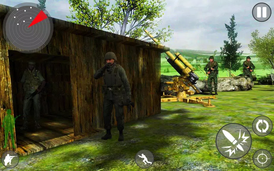 Army Mission Counter Attack Shooter Strike  2019 Zrzut ekranu 0