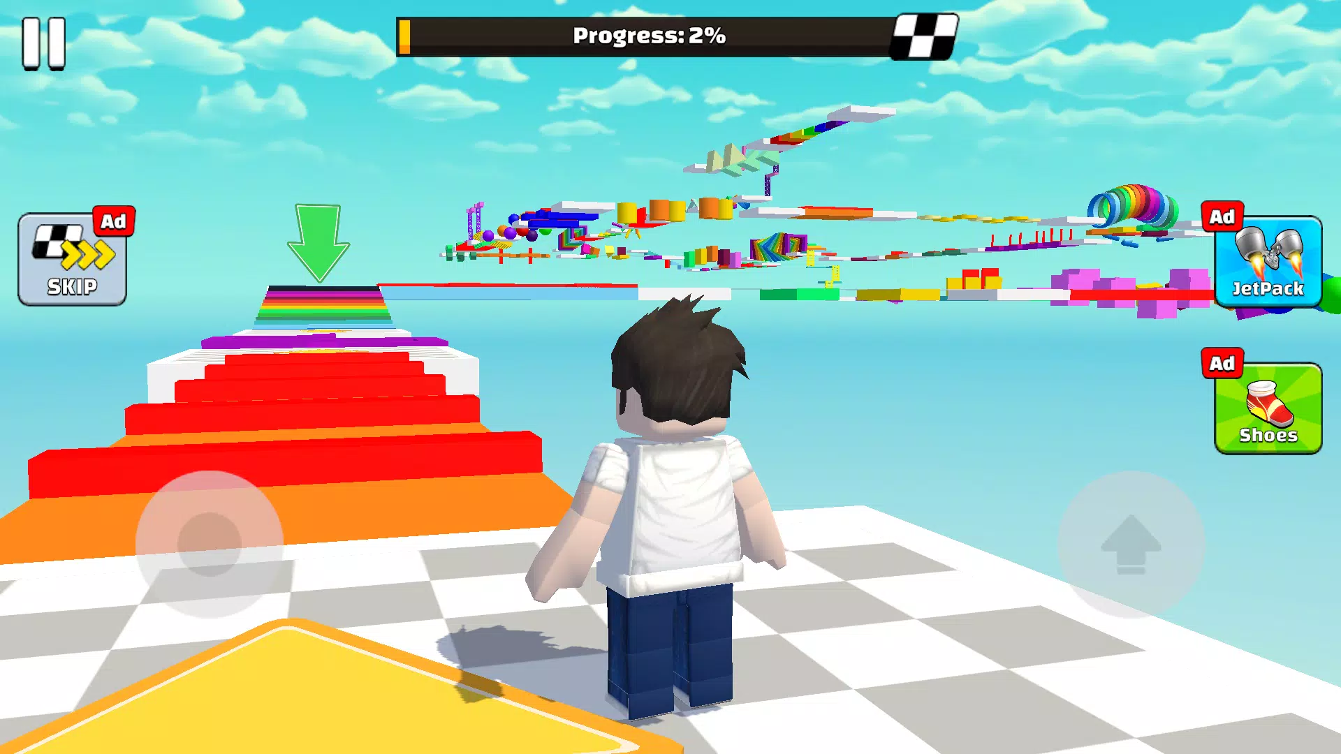 Parkour Master: Obby Games ภาพหน้าจอ 1