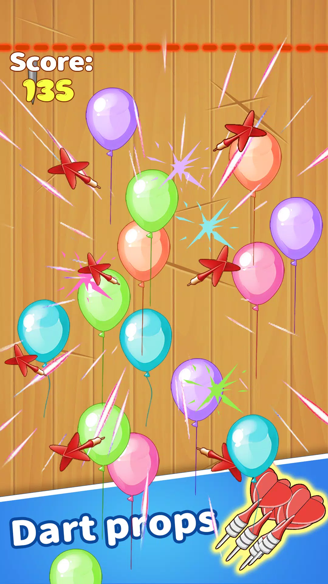 Crazy Breaking Balloons 螢幕截圖 3