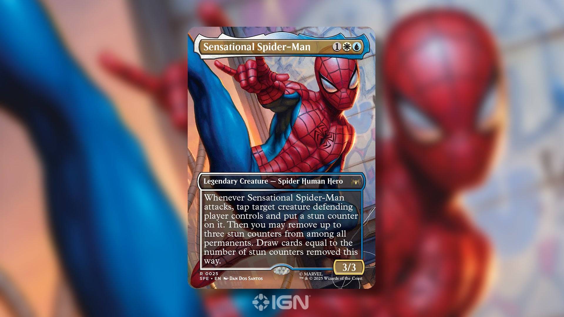 Spider-Man card details