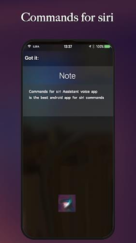 Siri Assistnt voice commands Zrzut ekranu 2