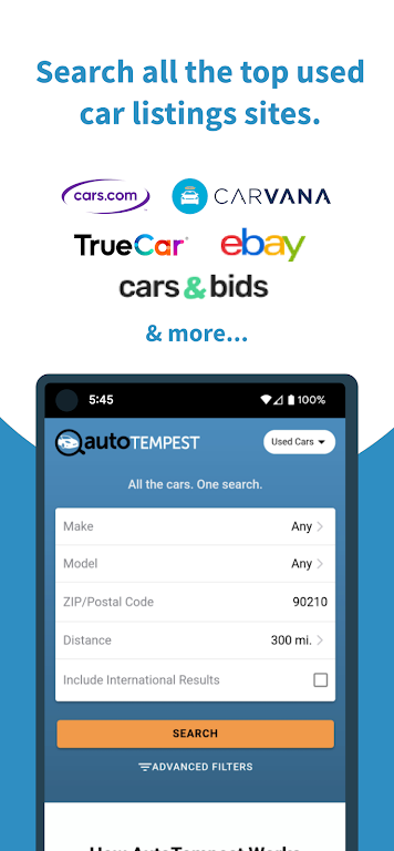 AutoTempest - Car search Screenshot 0