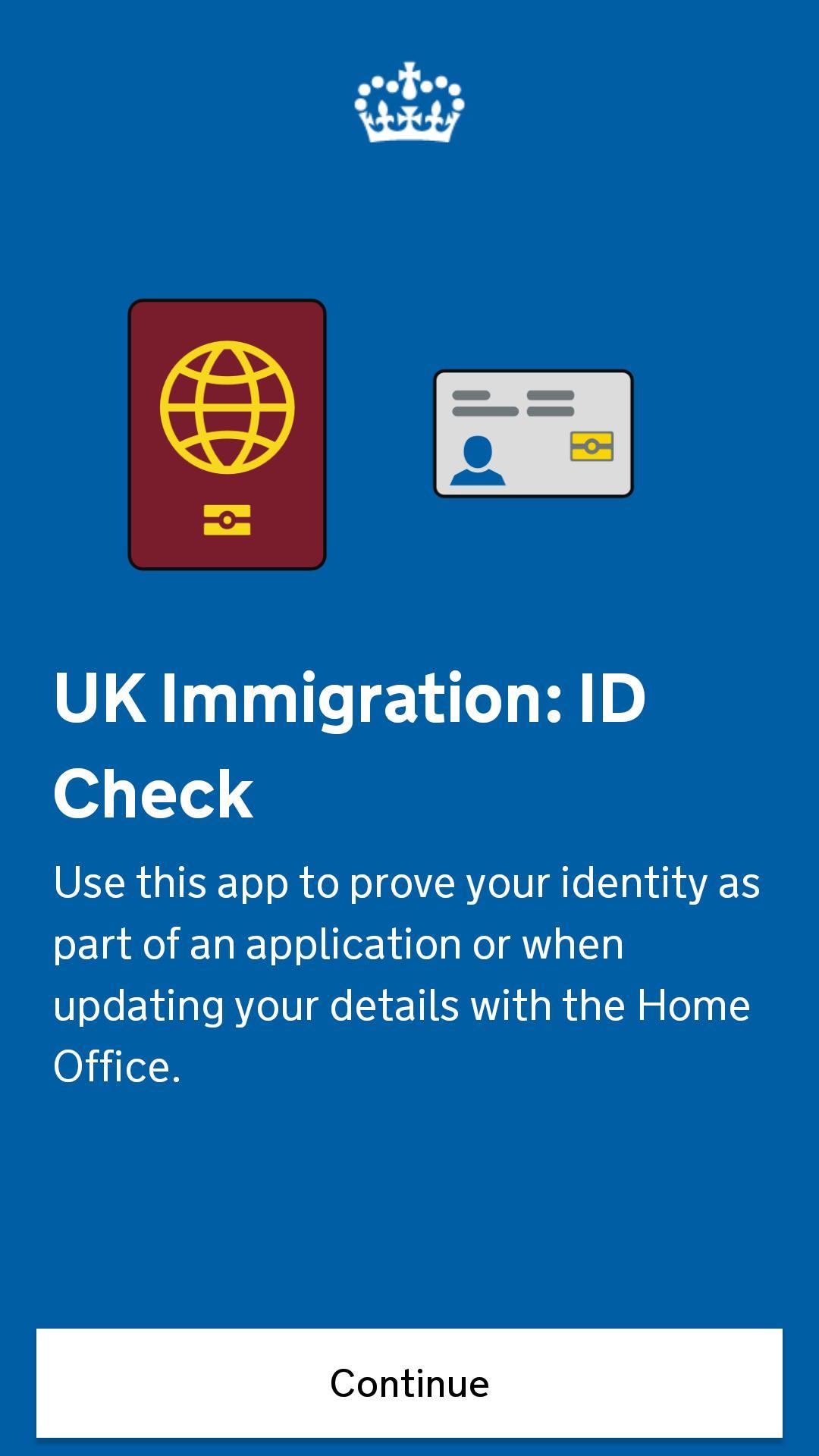 UK Immigration: ID Check Screenshot 0