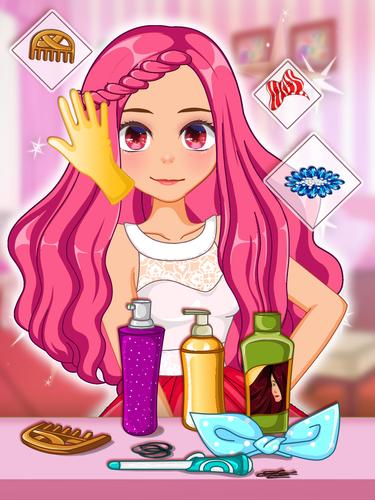 Hair Salon - Beauty Salon Game スクリーンショット 1