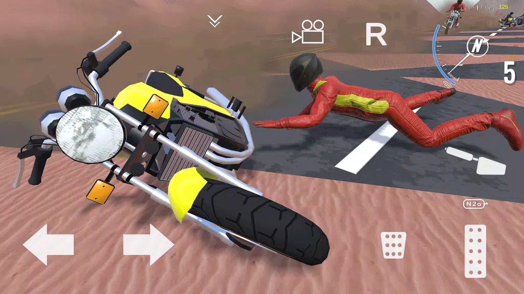 Real Moto Bike Race Simulator Capture d'écran 1