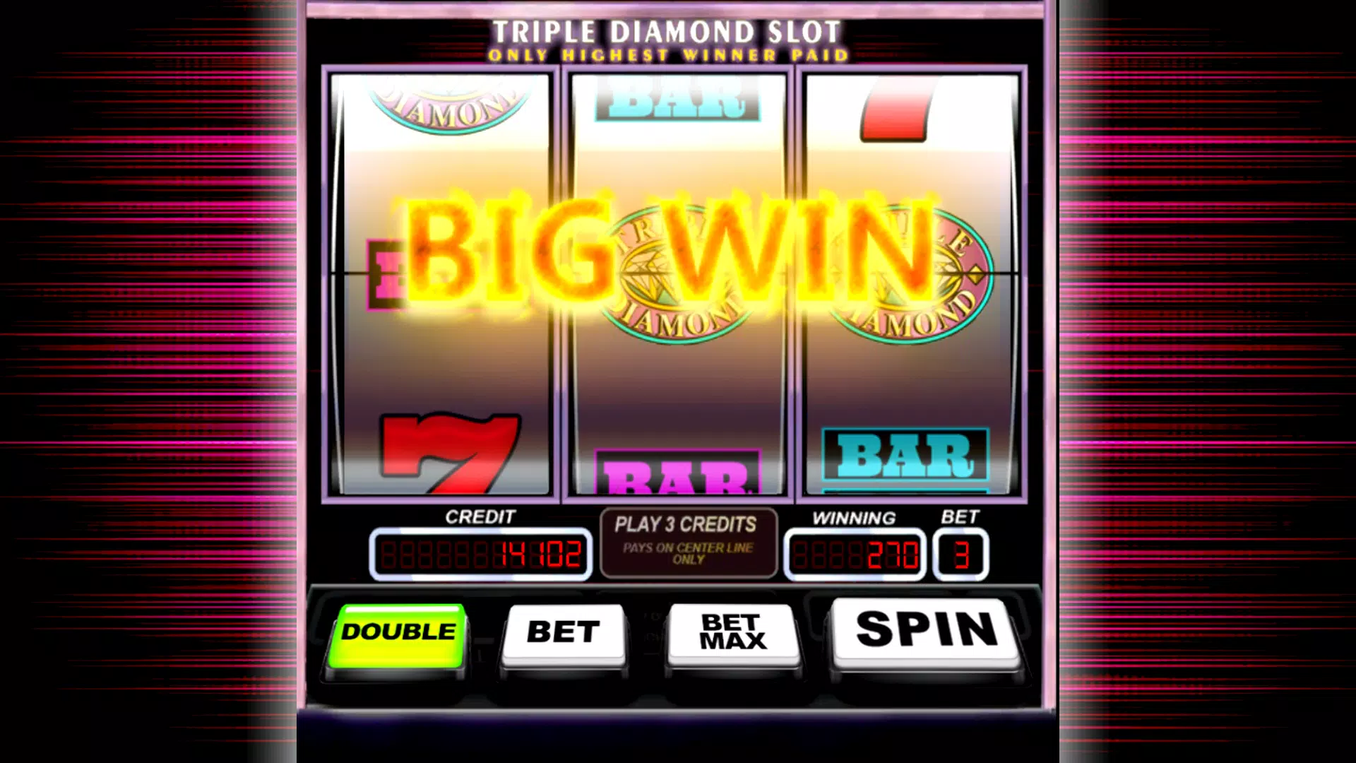 Triple Pay Diamond Slot स्क्रीनशॉट 2