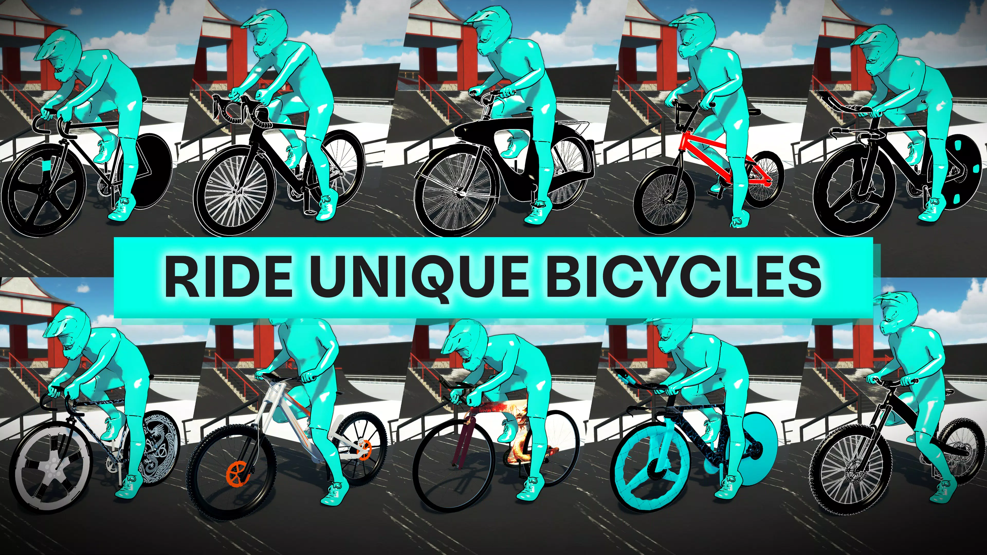 Bicycle Extreme Rider 3D Captura de pantalla 2