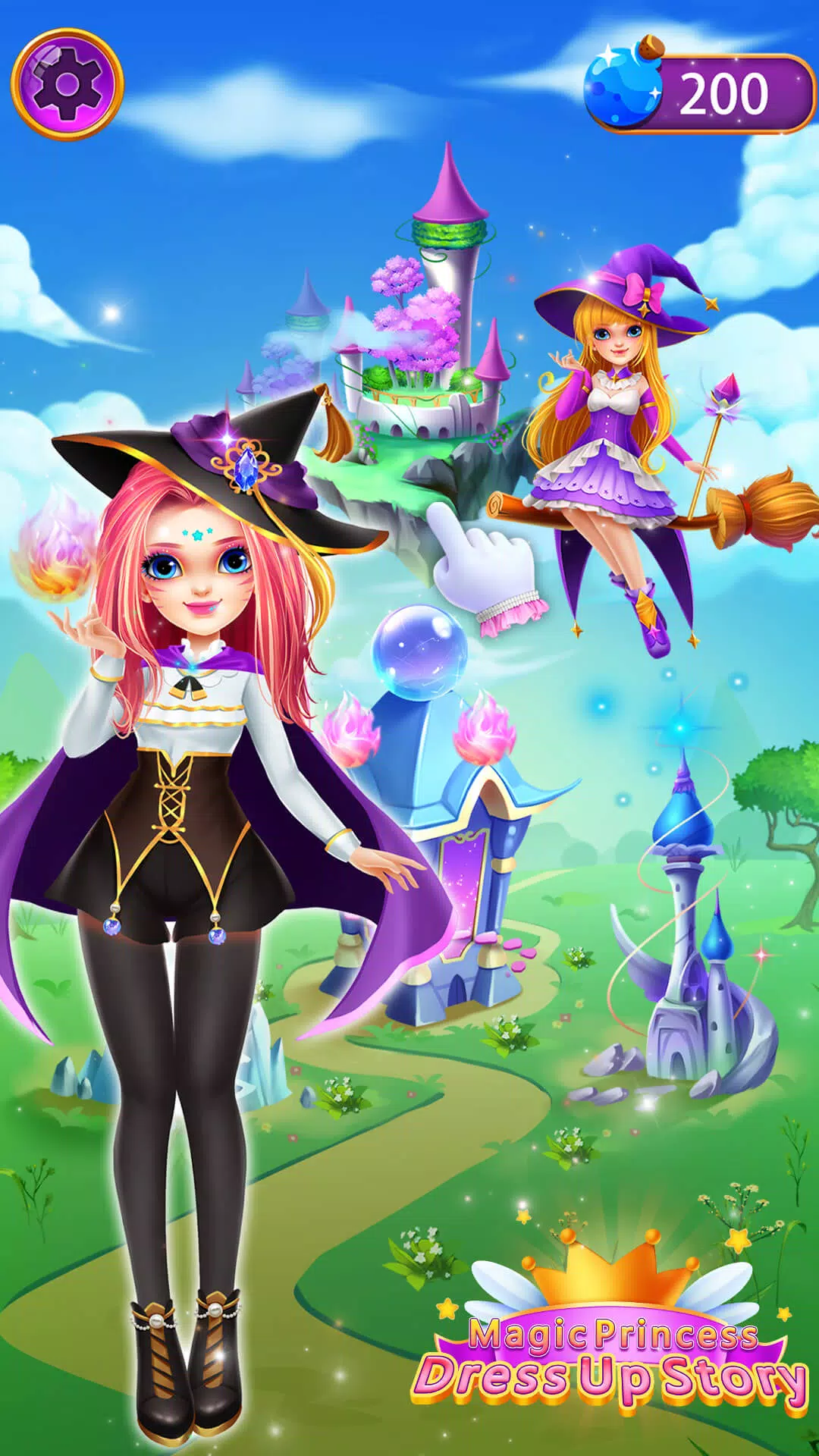 Magic Princess Dress Up Story স্ক্রিনশট 0