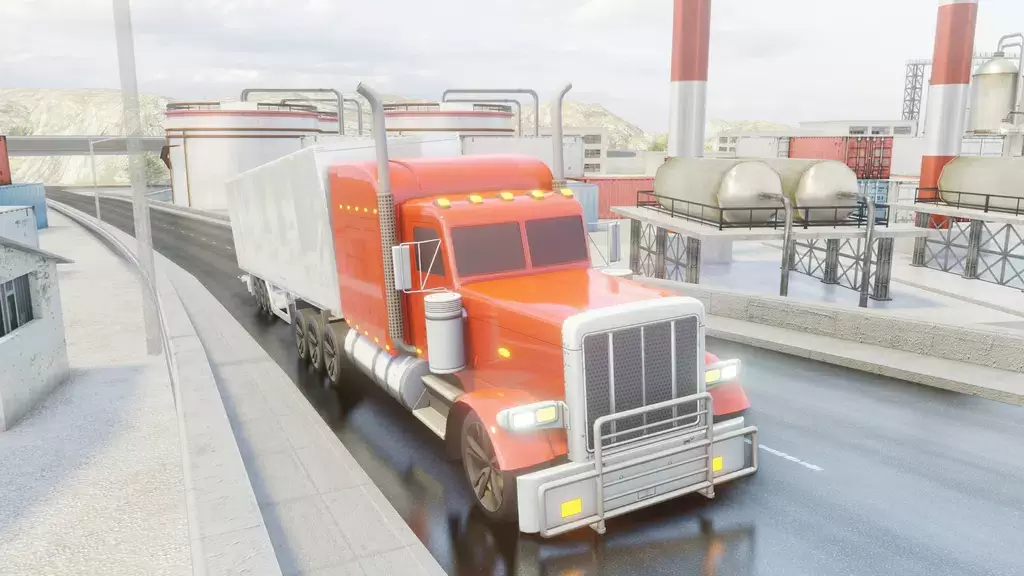 Usa Truck Simulator Car Games Ekran Görüntüsü 2