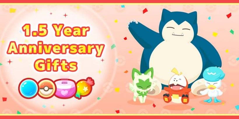 Ipinagdiriwang ng Pokemon Sleep ang 1.5-taong anibersaryo na may mga regalo para sa mga natutulog na mananaliksik hanggang Abril