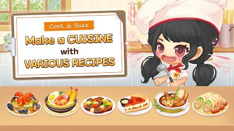 My Secret Bistro :Cooking Game Ảnh chụp màn hình 0