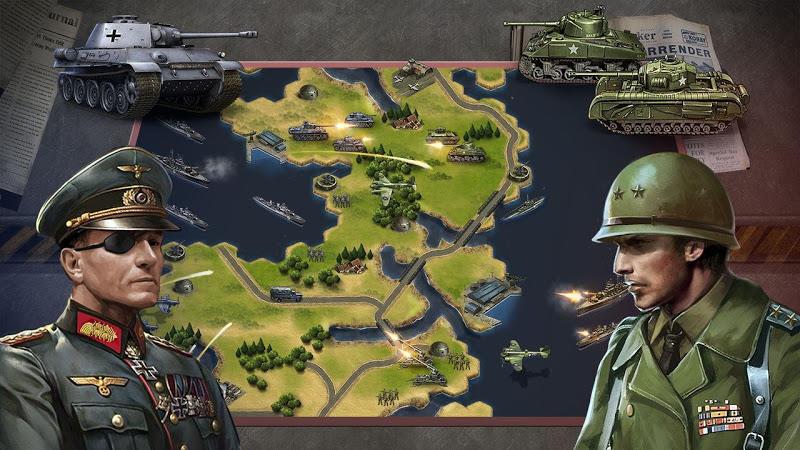 WW2: World War Strategy Games Schermafbeelding 3