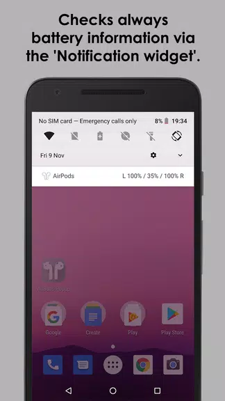 AirBuds Popup - airpod battery Screenshot 2