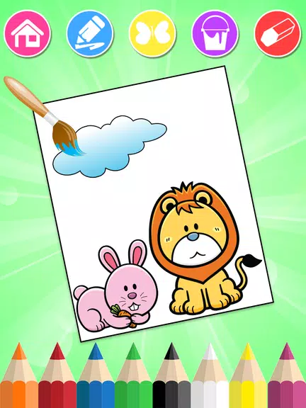 Coloring Games: Color Animals Screenshot 1