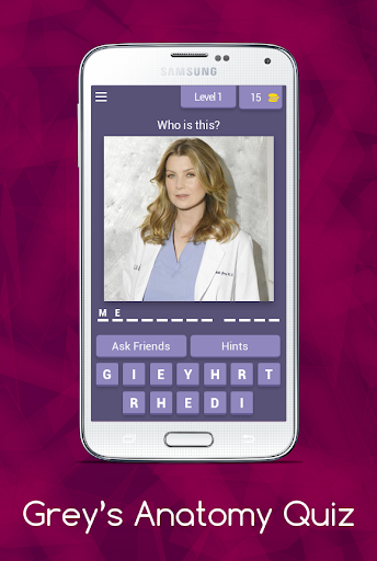 Grey’s Anatomy Quiz - Guess al Screenshot 0