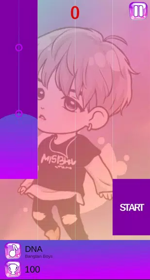 BTS Chibi Piano Tiles Tangkapan skrin 3