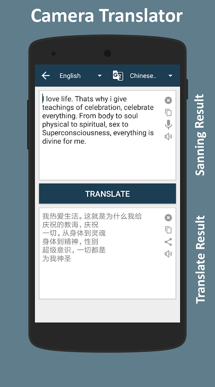 Schermata Camera Translator All Translat 3