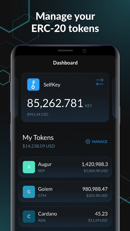 SelfKey Wallet Screenshot 1