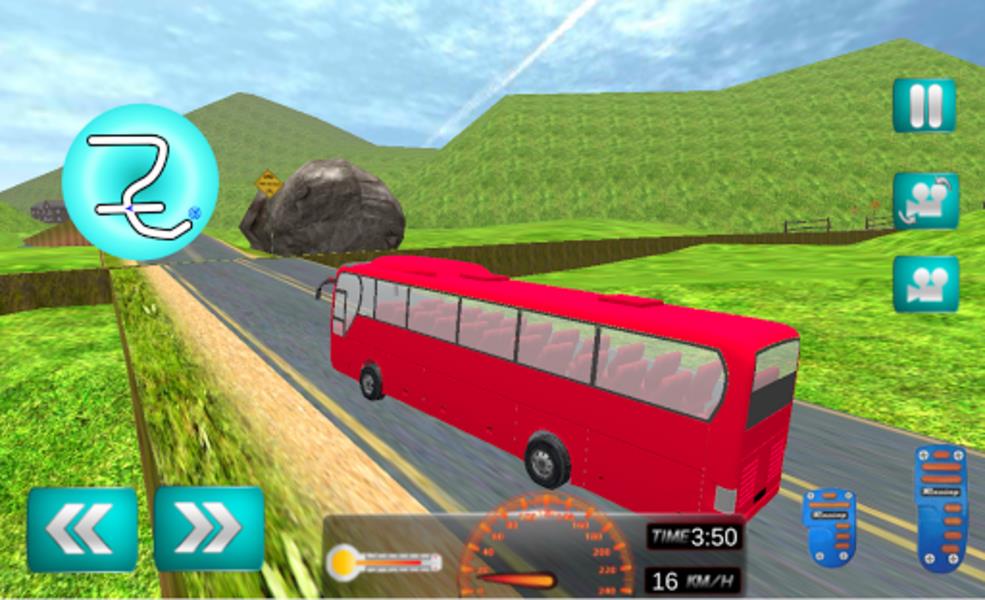 Bus Driving Hill Station Sim 螢幕截圖 2