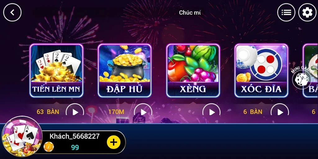 Win.club - Game bai, Danh bai tien len doi thưởng Ảnh chụp màn hình 1