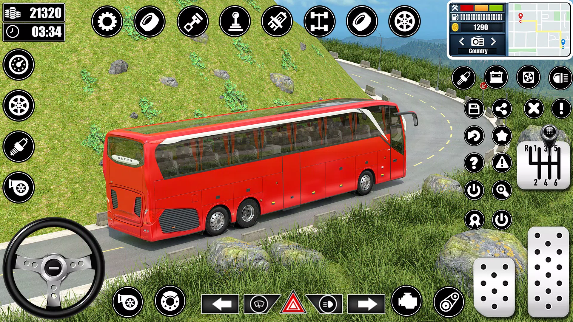 Schermata Coach Bus Driving Simulator 0