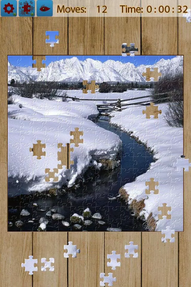 Snow Landscape Jigsaw Puzzles স্ক্রিনশট 1