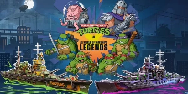 อัพเดทเดือนเมษายนสำหรับ World of Warships: Legends Feature TMNT Crossover
