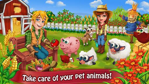 Farm Day Village Farming: Offline Games Schermafbeelding 0