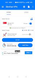 SlimFast VPN स्क्रीनशॉट 1