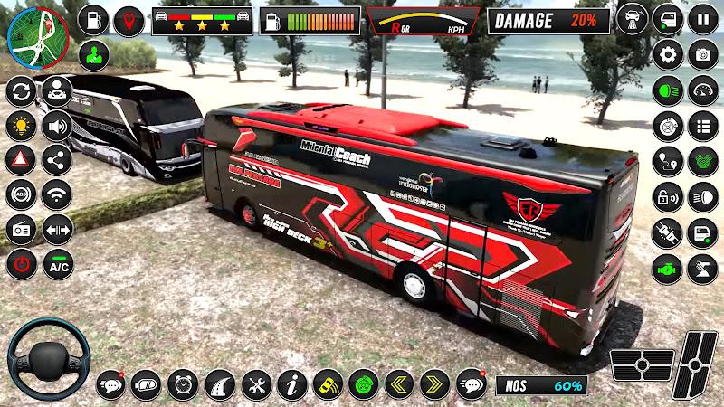 Luxury Coach Bus Driving Game স্ক্রিনশট 3