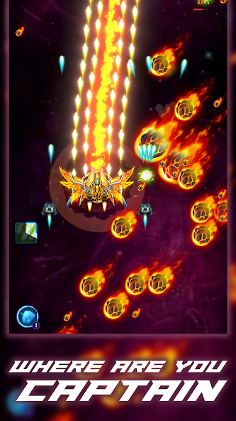 Galaxy Squad: Space Shooter Mod Capture d'écran 1