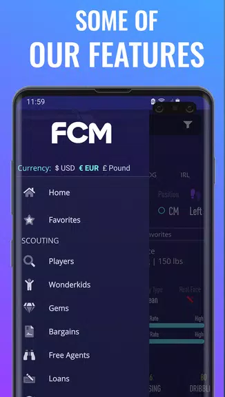 FCM - Career Mode 24 Database ဖန်သားပြင်ဓာတ်ပုံ 1