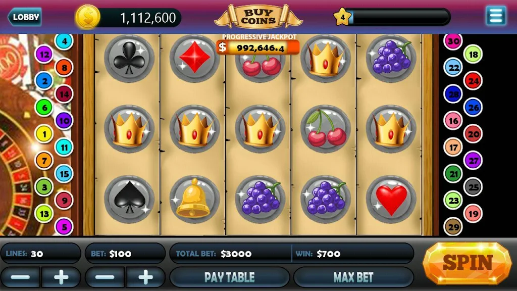 Lucky 777 Slots Vegas Ảnh chụp màn hình 0