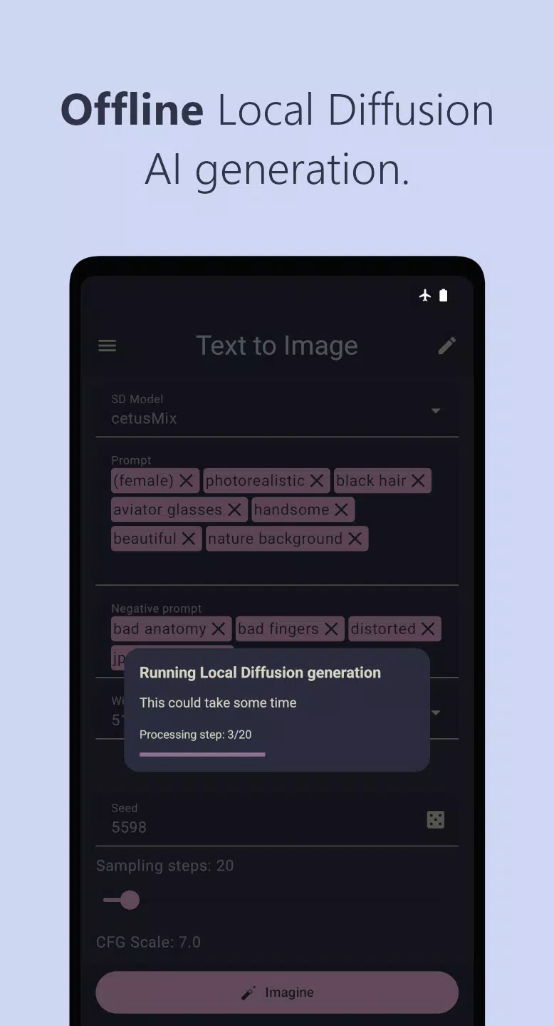 Stable Diffusion AI (SDAI) Tangkapan skrin 3