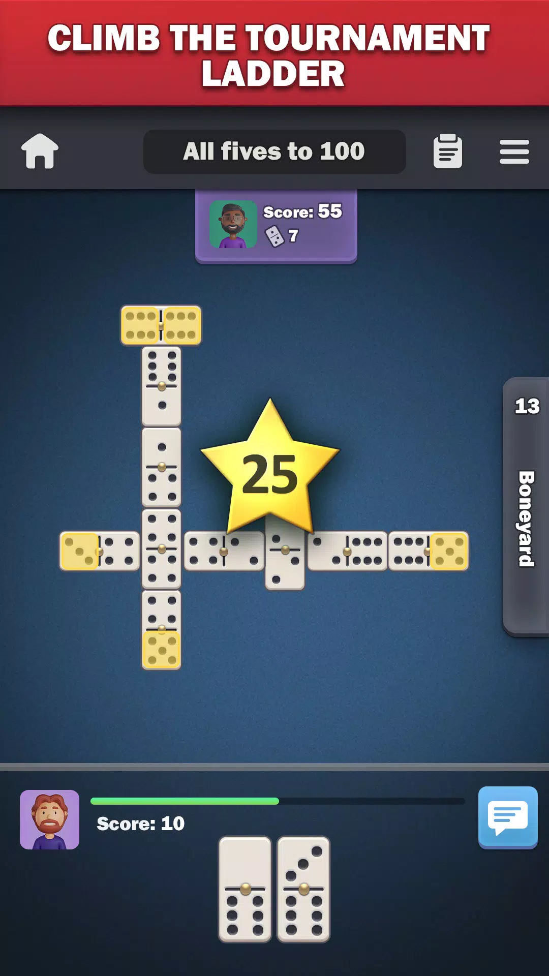 Dominoes online - play Domino! ဖန်သားပြင်ဓာတ်ပုံ 2