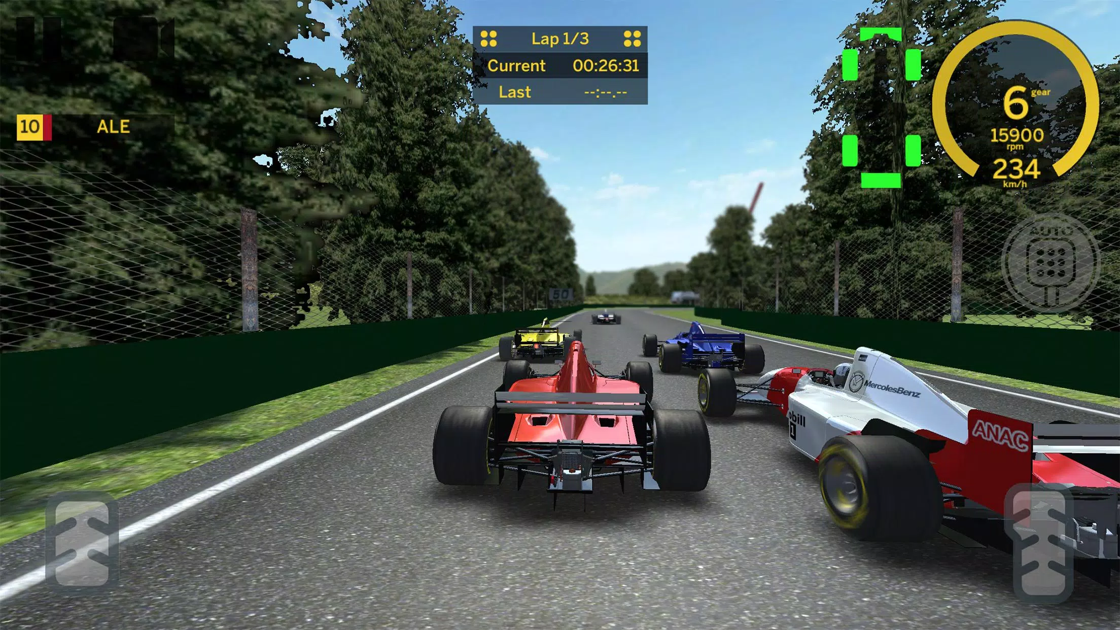 Formula Classic - 90's Racing Captura de pantalla 1