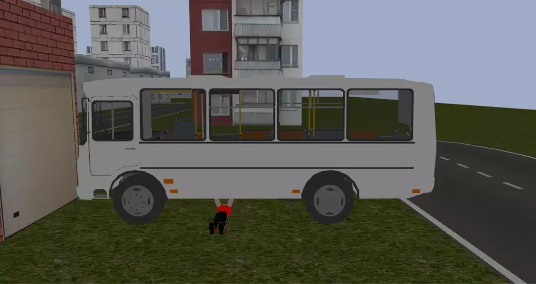 Russian Bus Simulator 3D स्क्रीनशॉट 1