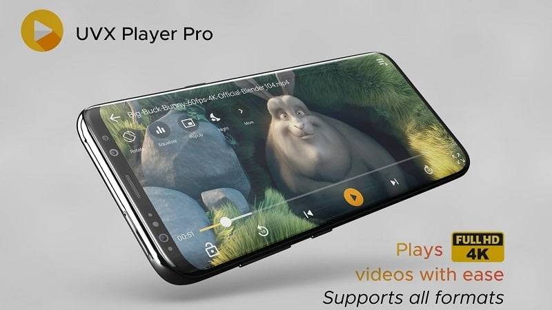 UVX Player Pro স্ক্রিনশট 0