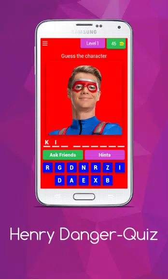 Henry Danger-Quiz 螢幕截圖 0