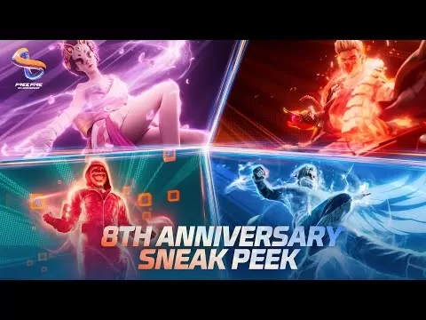 El evento del octavo aniversario de Free Fire trae nuevo contenido y un vestíbulo personalizable