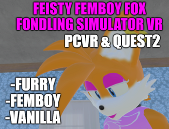 Feisty Femboy Fox Fondling Simulator VR Zrzut ekranu 0