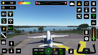 Airplane Flight Simulator Game ဖန်သားပြင်ဓာတ်ပုံ 0