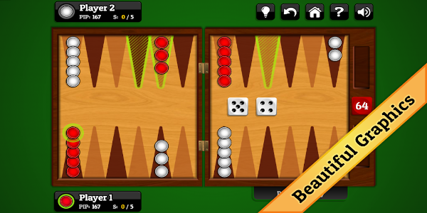 247 Backgammon ဖန်သားပြင်ဓာတ်ပုံ 1